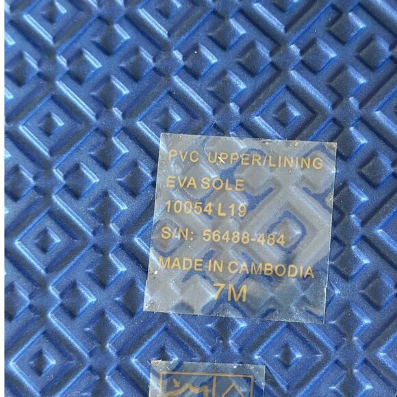 Tory Burch NWOB Printed Thin Flip-flop In New Ivory/palais Ditsy I 7 - Picture 4 of 5